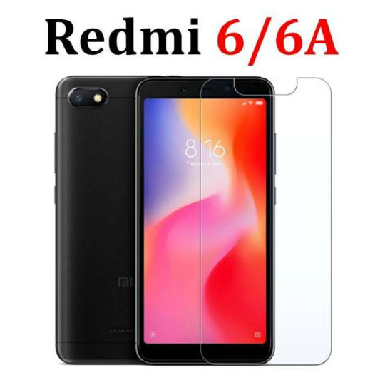 Premium Tempered Glass for Redmi 6A Shopolla