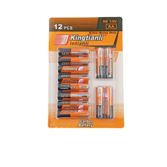 Kingtianli Intianli  Extra Heavy Duty Battery AA 1.5V/12PCS