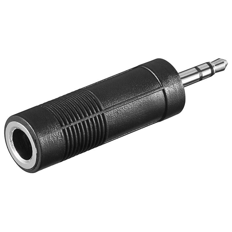 Adapter Stereo 3.5mm to Stereo 6.35mm Female 