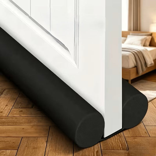protetor e veda porta door Marrom 97cm - Comfort Door - Black