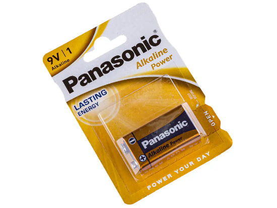 Panasonic Alkaline Battery 9V Power | 6LR61 1Pcs