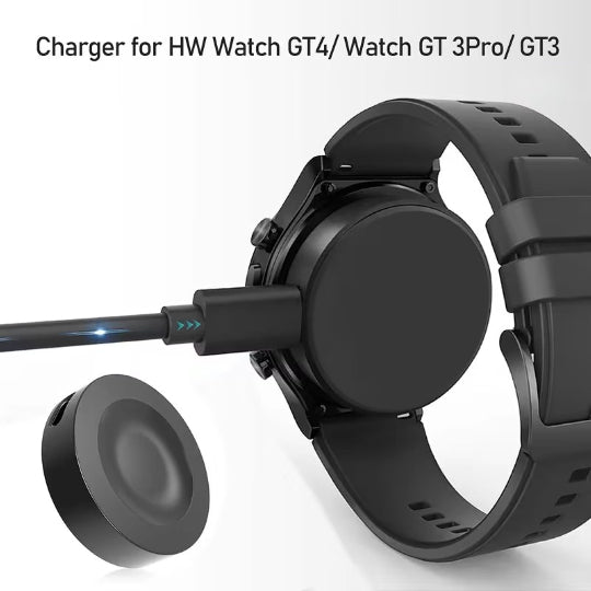 Charger Cable for Huawei Watch GT5/GT4/GT4 46Mm/Gt4 41Mm/Gt3/Gt3 SE/GT3 Pro 1M Black