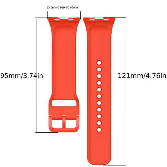 Replacement Additions for Smart watch Straps for Redmi Watch 5 / Redmi Watch 4 Red