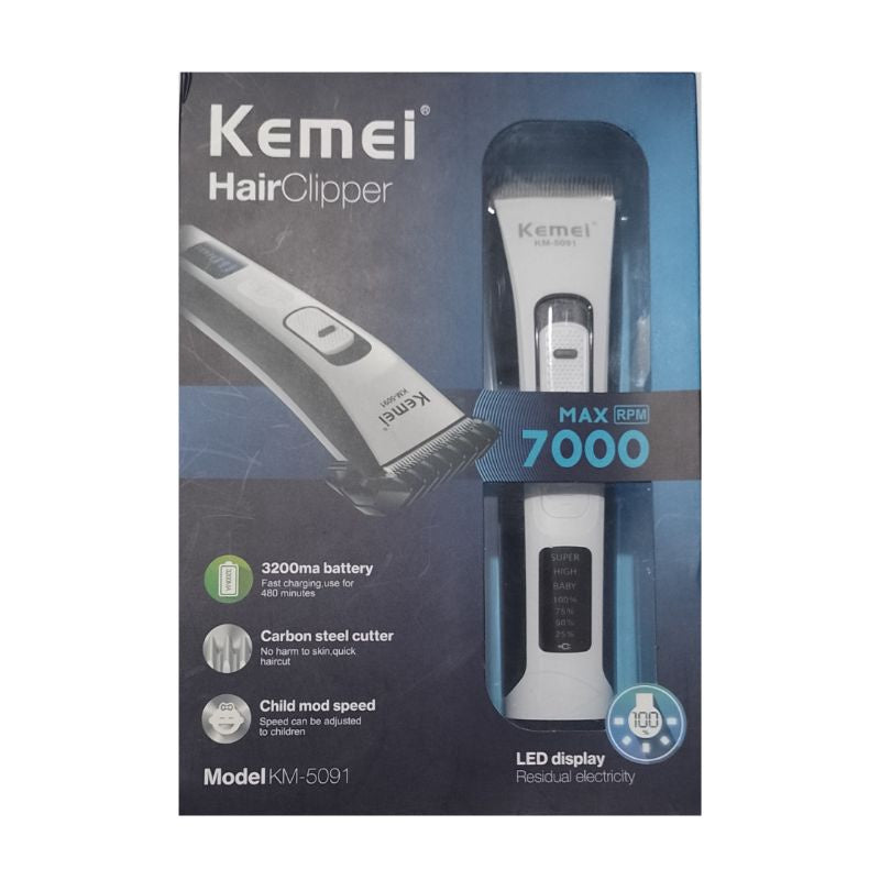 Kemei HairClipper 7000RPM MAX KM-5091 