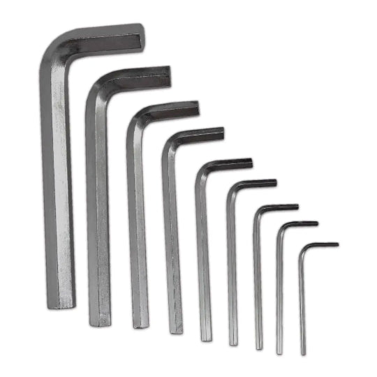 Fen Qiu 9 Pcs Allen Key Set, Hex Key Set,Repair Tool Set,