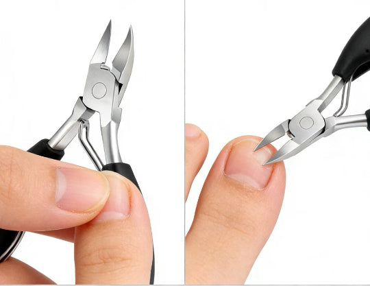 Professional Stainless Steel Nail Clippers for Both Men And Women, Black