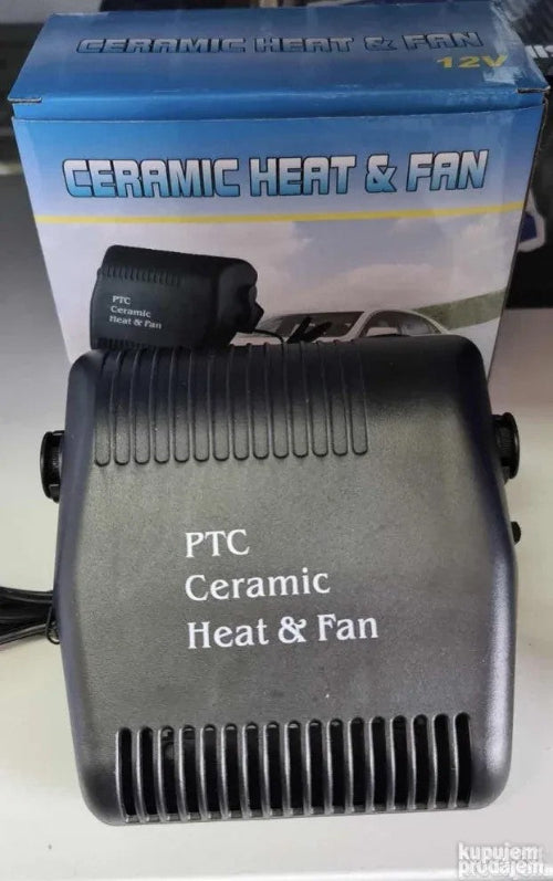 Car Ceramic Heat & Fan Auto Grejalica 150W-12v