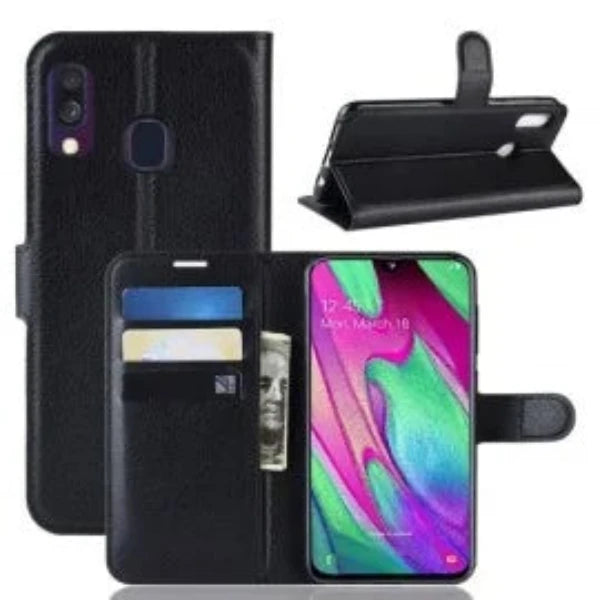 Premium Quality Book Cover Mobile Phone Cases For Sam - Galaxy A40