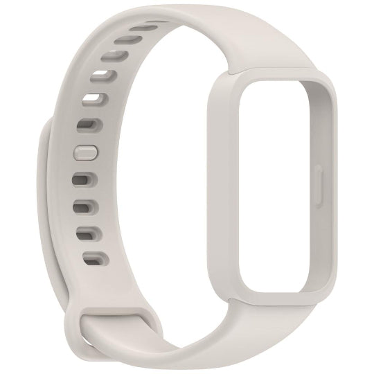Silicone Strap for Xiaomi Band 9 Active, Redmi Band 3 Smart watch Bracelet Wrist Strap Grey