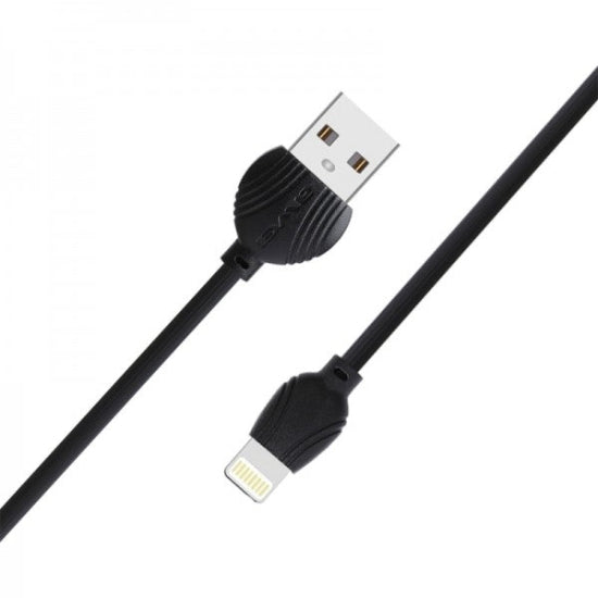 AWEI USB To LIGHTNING CABLE CL-63 1M Black