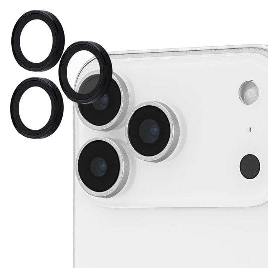 Camera Lens Protector Tempered Glass For Iphone 17 PRO / 17 PRO MAX (Black)