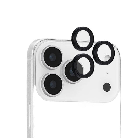 Camera Lens Protector Tempered Glass For Iphone 17 PRO / 17 PRO MAX (Black)