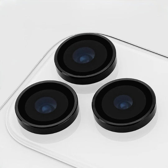 Camera Lens Protector Tempered Glass For Iphone 17 PRO / 17 PRO MAX (Black)