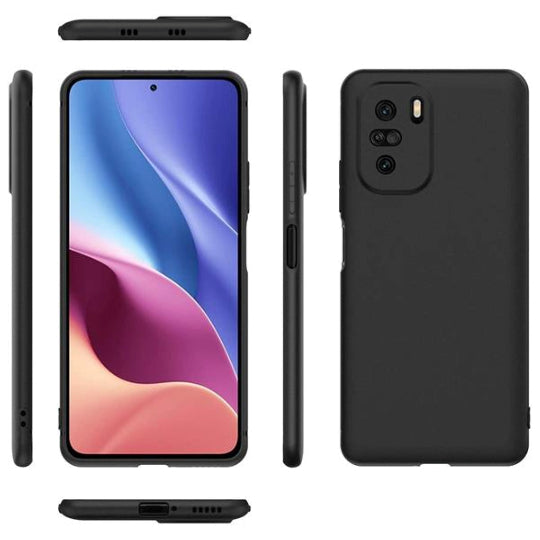 Case Silicone Back Cover For POCO F3 / F3 Pro/ Mi 11i / K40 / K40 Pro Black