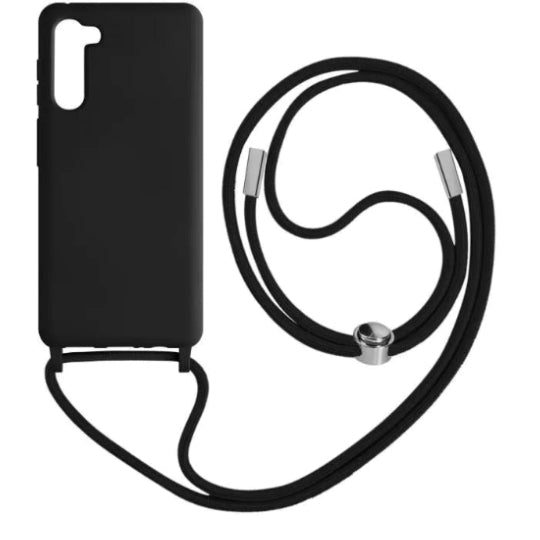 Silicone Cover With Cord For Samsung A35 5G