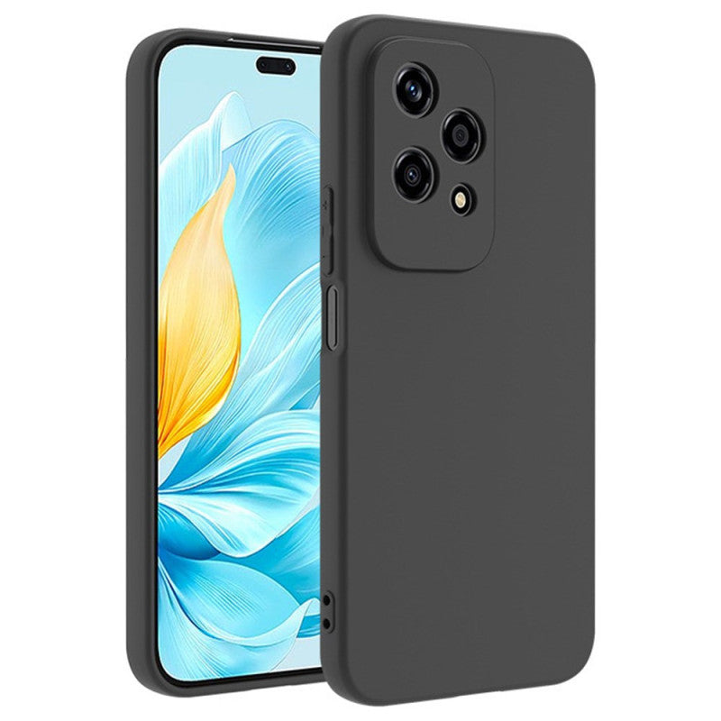 Silicone Back Cover Case for Honor 200 Lite 5G Black