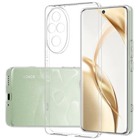 Silicone Back Cover Case Honor 200 Pro 5G Back Cover Protective Soft Transparent Back Case Cover for Honor 200 Pro 5G