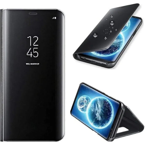 Case Clear View Stand Book Cover For Samsung Galaxy A30S/A50/A50s/A307F/A505F