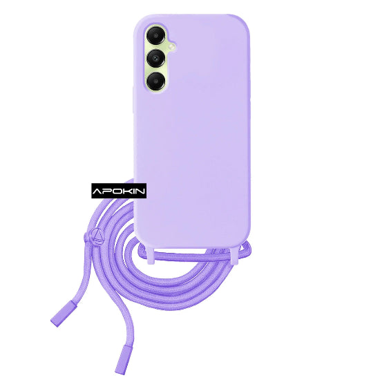 Cases Silicone Back Cover Mobile Phone Strap With Cord For Samsung A05s