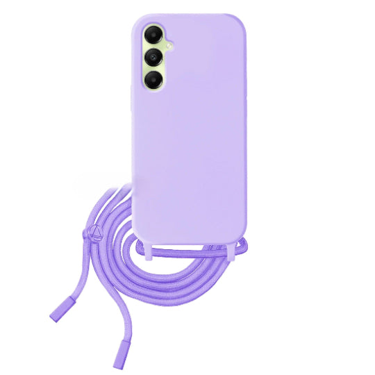 Silicone Cover With Cord For Samsung A35 5G
