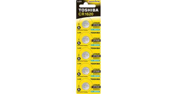 TOSHIBA Battery CR2450 Lithium 3.0V 5pcs