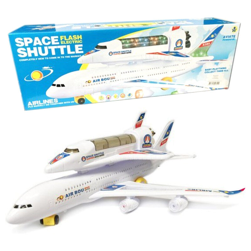 Big Electric Space Shuttle A380 - Flashing Lights & Sound