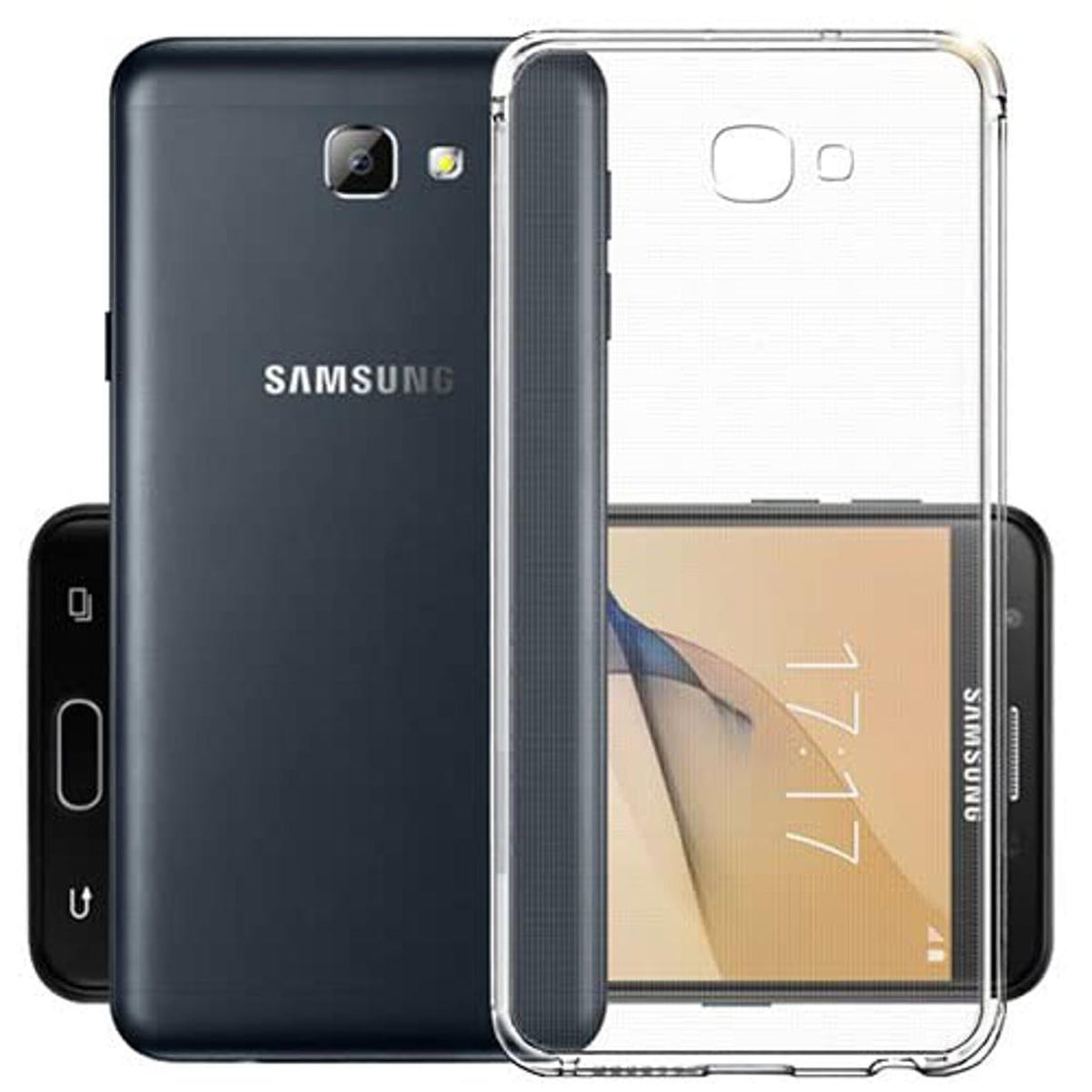 Silicone Cover For Samsung J Prime 2 Clear