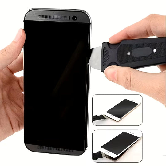 Metal Pry Knife Stainless Steel Pry Bar for Mobile Phone Repair Tool Anti-static Scraper