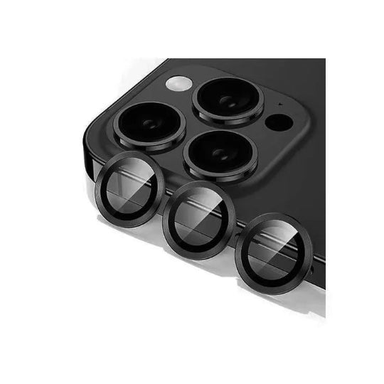 Camera Lens Protector for iPhone 15 Pro / 15 Pro Max (Black)