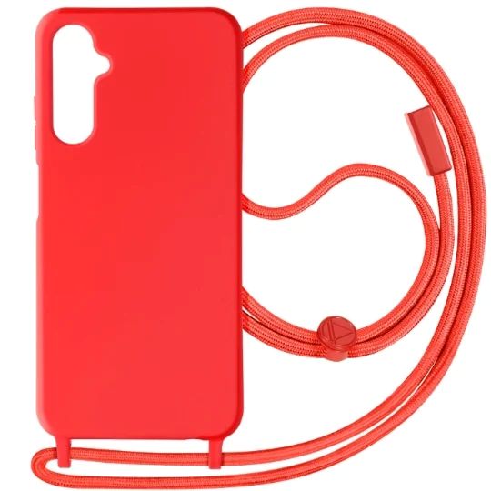 Silicone Cover With Cord For Samsung A35 5G