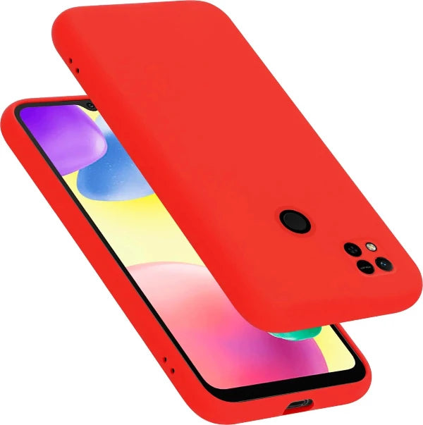 Cases Premium Silicone Back Cover Mobile Phone Case For Redmi 9C/9E Soft Liquid Silicone Shockproof Case Cover