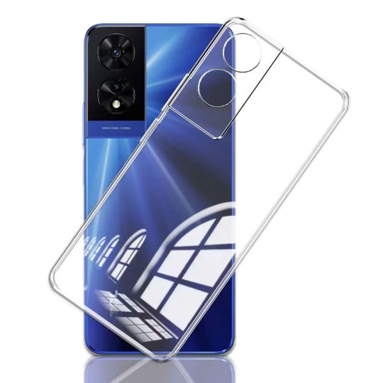 Siipro Transparent Silicone Case for TCL 505 T509K T5094 6.75"