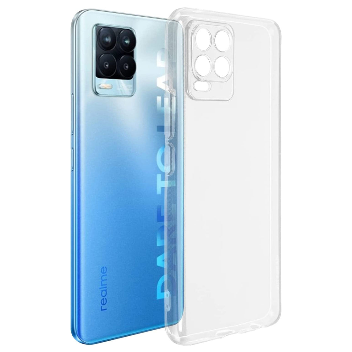 Silicone Case for OPPO REALME 8 5G Clear 