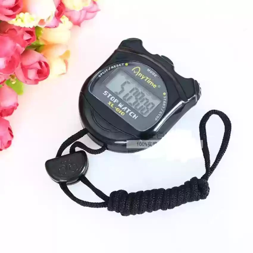 DIGITAL Digital Anytime XL-009 Water Resistant Chronograph Sports Stopwatch