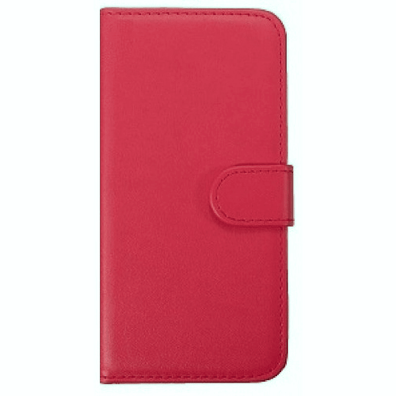 Mobile Premium Qualitiy Book Cover for Redmi 10A Red 