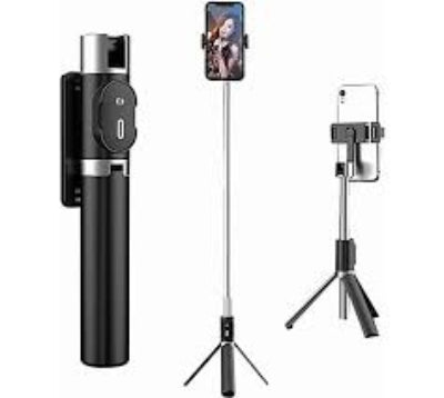 P60 Plus Tripod Stand 110cm Bluetooth Selfie Stick Wireless Remote Control