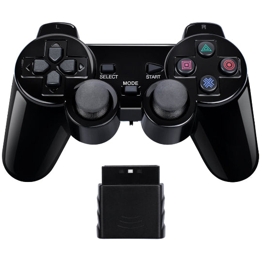 Wireless Controller Gamepad Twin Shock for PS2 Playstation2