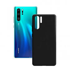 Silicone Back Cover Premium Qualitiy Mobile Phone Case For Huawei P30 PRO(Black)