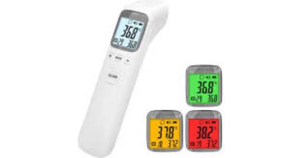 Andowl Thermometer Infrared For Body Temperature / Liquid  Temperature / Object  Temperature