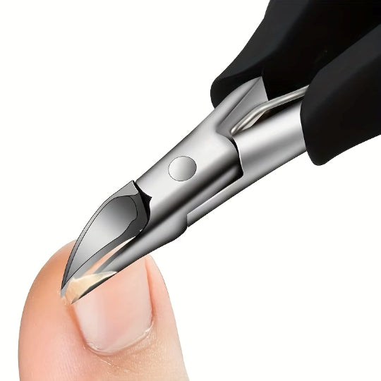 Professional Stainless Steel Nail Clippers for Both Men And Women, Black