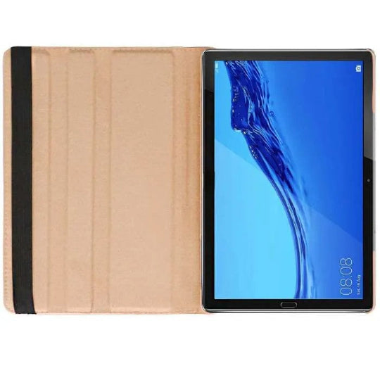 Smart Book Case 360° Rotating Cover for Huawei MediaPad T5 10 Gold