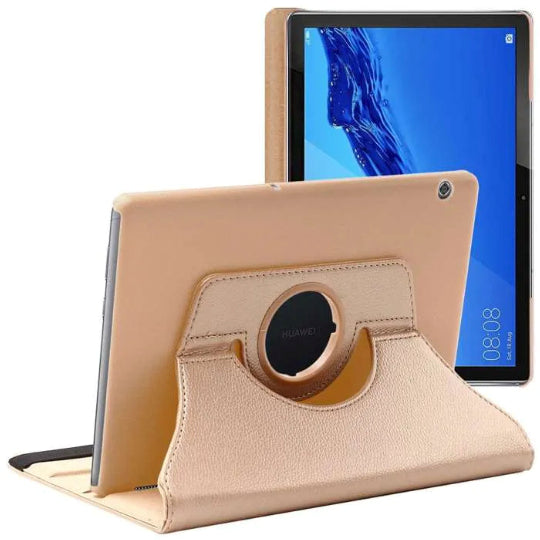 Smart Book Case 360° Rotating Cover for Huawei MediaPad T5 10 Gold