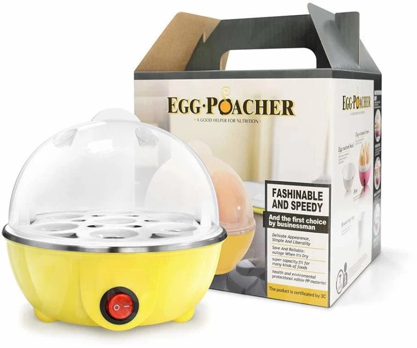 Electric Egg Cooker, Egg Boiler, Egg Poacher Electric, Egg Steamer  Egg Boiler Single layer (7 Egg)