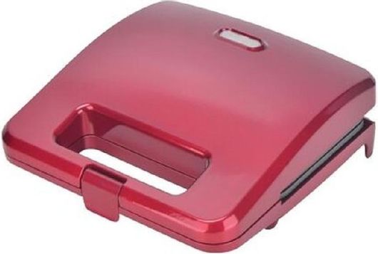 Silver LW-080 Toaster with Ceramic Plates for 2 Toasts 750W Red