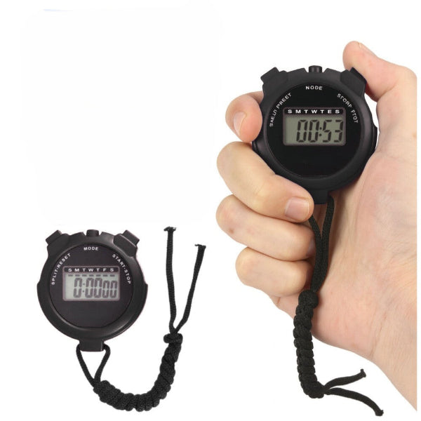 DIGITAL Digital Anytime XL-009 Water Resistant Chronograph Sports Stopwatch