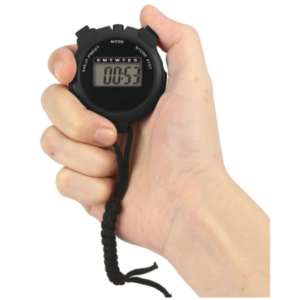 DIGITAL Digital Anytime XL-009 Water Resistant Chronograph Sports Stopwatch