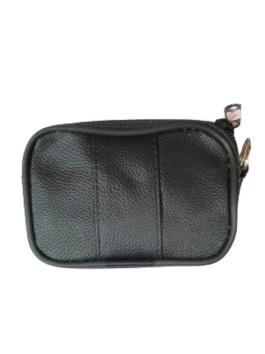 Mini Wallet - Belt Wallet Men & Women coin purse, wallet key bag, Card Holder-Small Purses - Travel Wallet - Black