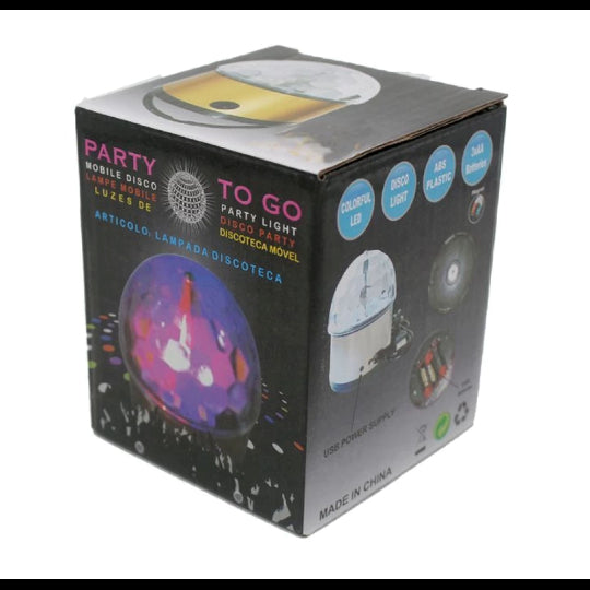 Cheap 3*aa Battery Operated Led Party Light Led Plastic Disco Ball Light