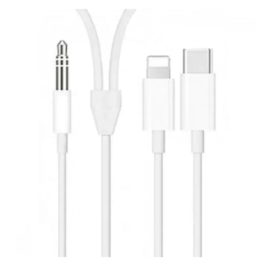 Cable Audio Converter Lightning/Type-C to 3.5mm GL-CM32 (1M)