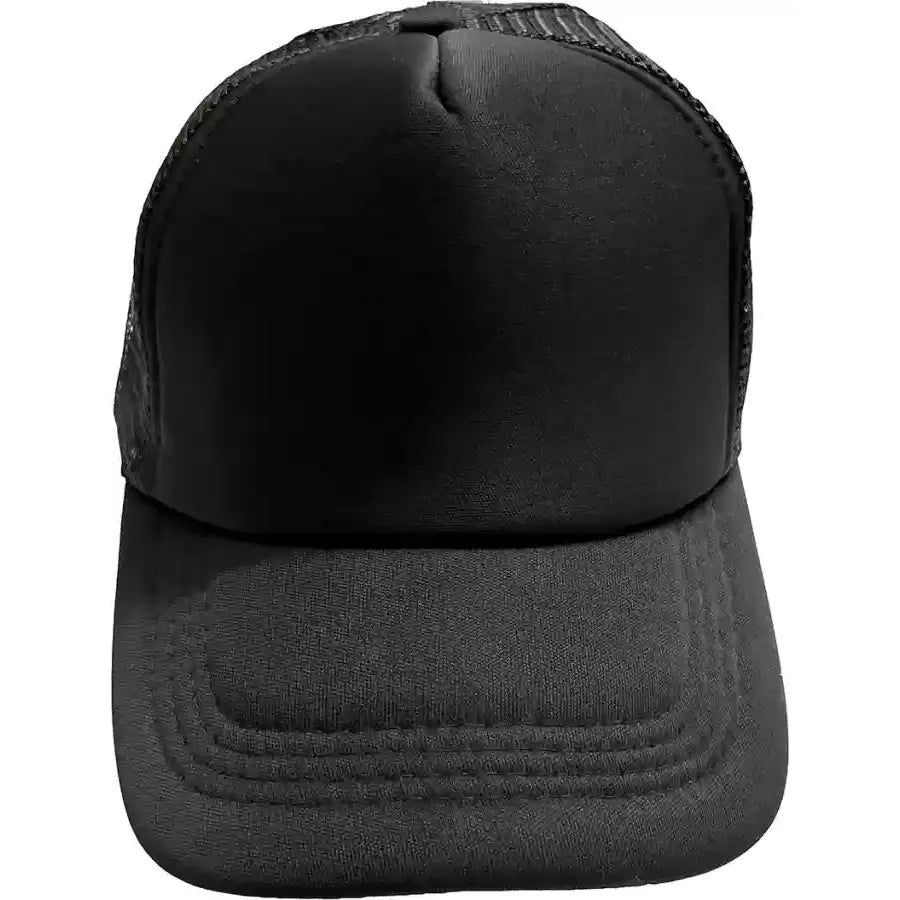 Black Summer Cap Hat High Quality - Medium